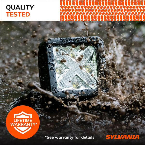 SYLVANIA Dual Mode 3 Inch LED Pod Cube - Wide Flood, , hi-res