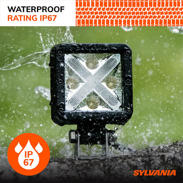 SYLVANIA Dual Mode 3 Inch LED Pod Cube - Wide Flood, , hi-res