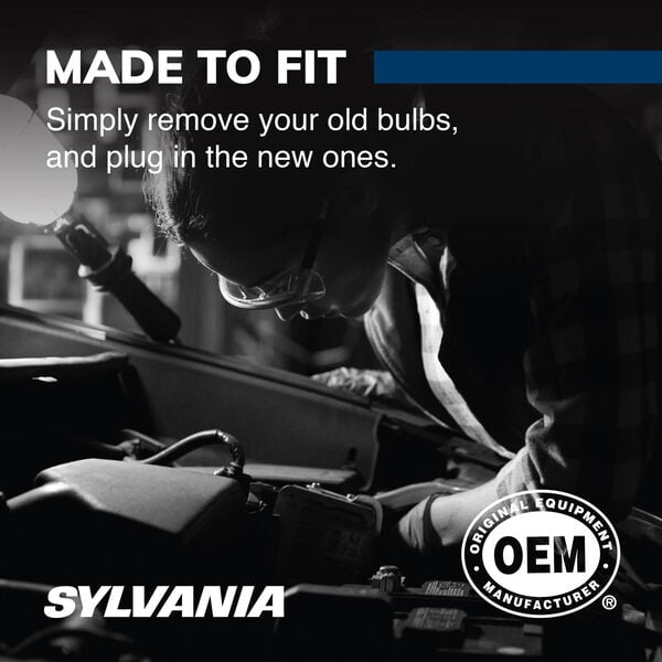 SYLVANIA H11 SilverStar Halogen Headlight Bulb, 2 Pack, , hi-res