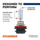 SYLVANIA H11 SilverStar Halogen Headlight Bulb, 2 Pack, , hi-res