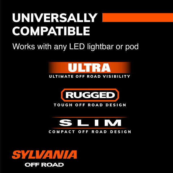 SYLVANIA Tube Mount Clamp Brackets - 1 to 2 Inch, , hi-res