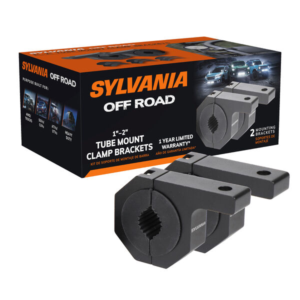 SYLVANIA Tube Mount Clamp Brackets - 1 to 2 Inch, , hi-res