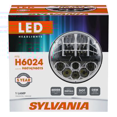 SYLVANIA H6024 LED Sealed Beam Headlight, 1 Pack