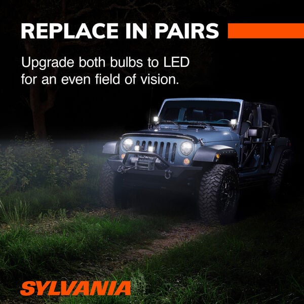 SYLVANIA H6024 LED Sealed Beam Headlight, 1 Pack, , hi-res