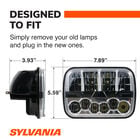 SYLVANIA H6054 LED Sealed Beam Headlight, 1 Pack, , hi-res