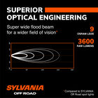 SYLVANIA Rugged 10 Inch LED Light Bar - Flood, , hi-res