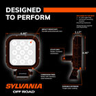 SYLVANIA Rugged 4 Inch LED Pod Cube - Flood, , hi-res