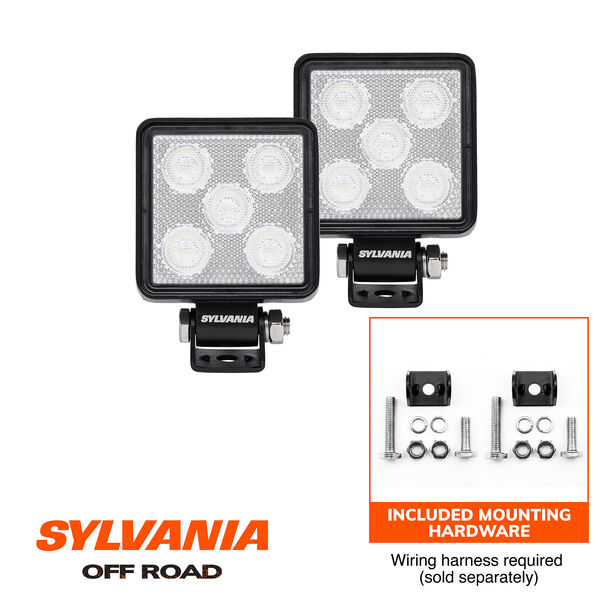 SYLVANIA Slim 3 Inch LED Pod Cube - Flood, , hi-res