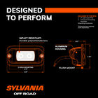 SYLVANIA Ultra Flush Mount 4 Inch LED Pod - Flood, , hi-res