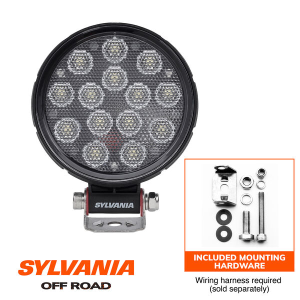 SYLVANIA Rugged 4 Inch LED Pod Round - Flood, , hi-res